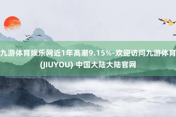 九游体育娱乐网近1年高潮9.15%-欢迎访问九游体育(JIUYOU) 中国大陆大陆官网